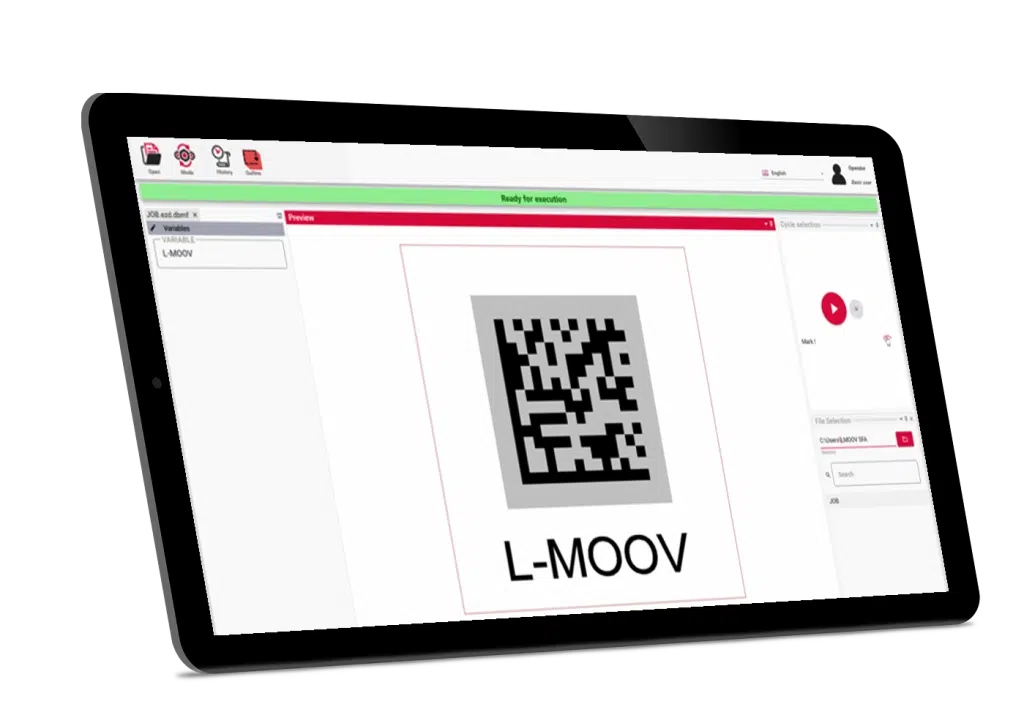 Logiciel SFA sur tablette pour Marquage