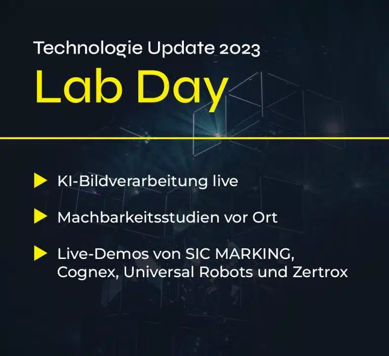 Einladung zum Technologie Update 2023 – Lab Day Workshop