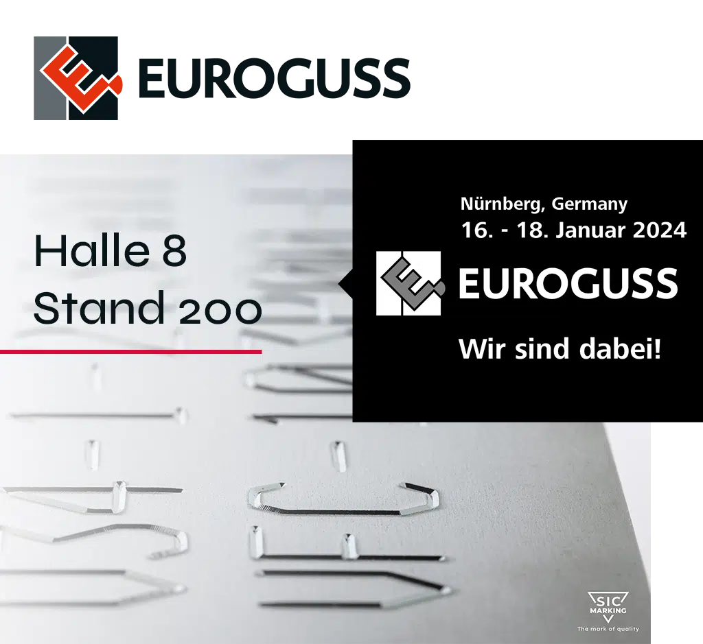 SIC MARKING auf der Euroguss in Nürnberg