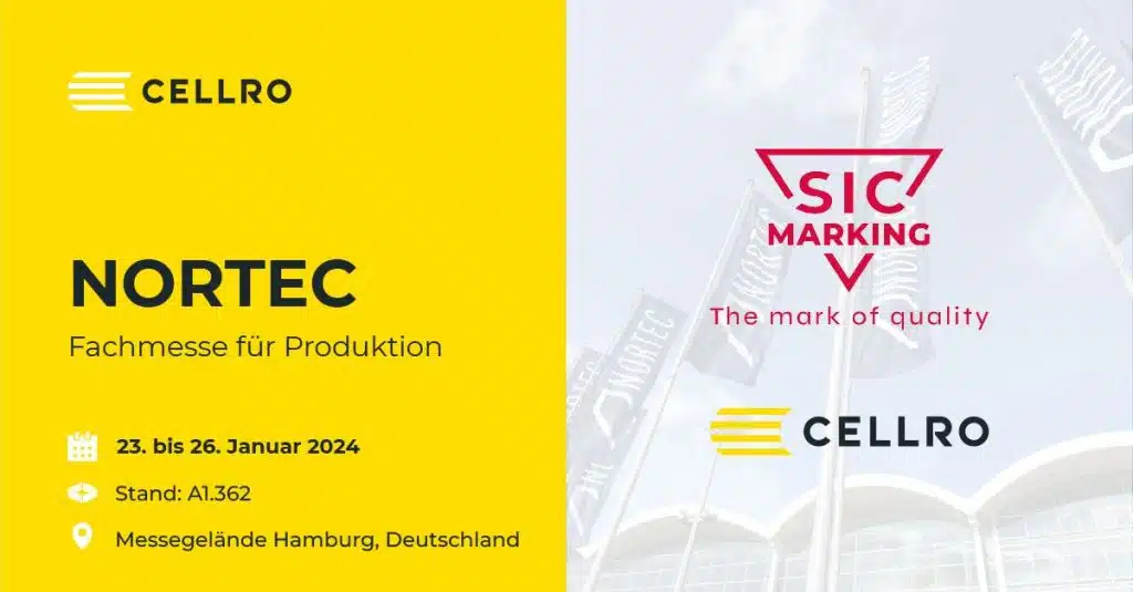 SIC MARKING und Cellro auf der Nortec