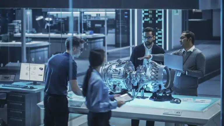 Lasermarkierung in der Luft- und Raumfahrtindustrie