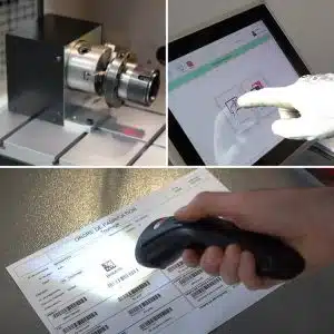 Maschine zur Lasermarkierung von zylindrischen Teilen