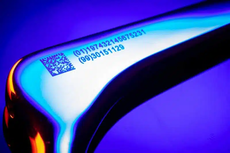 Lasermarkierung, Faserlaser-Markiermaschine