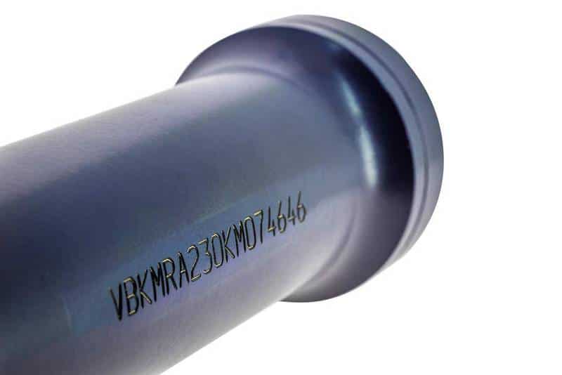 Lasermaschine für die Tiefenkennzeichnung auf Stahl