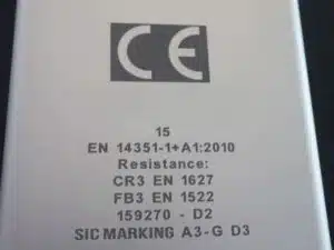 Tiefgravur für Hebezeuge