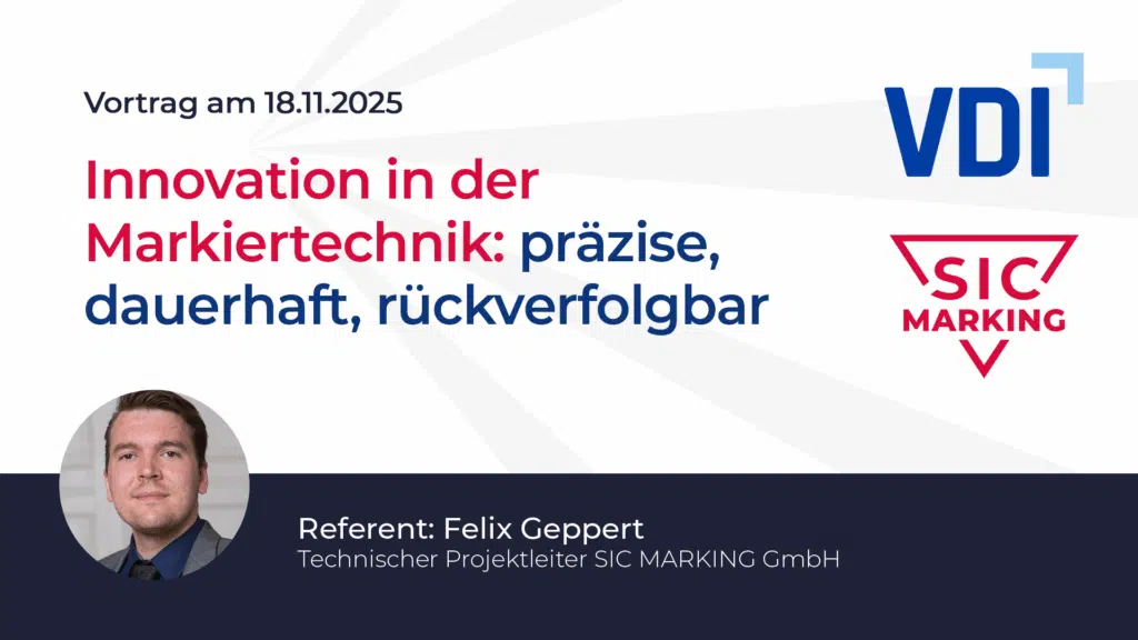 VDI Vortrag SIC MARKING