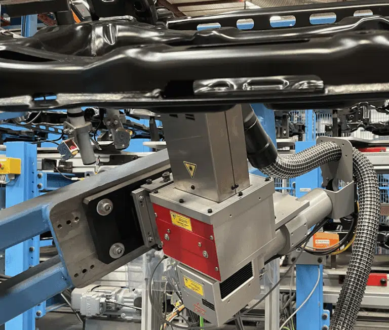 Rückverfolgbarkeit im Body-in-White: Laser statt Etiketten