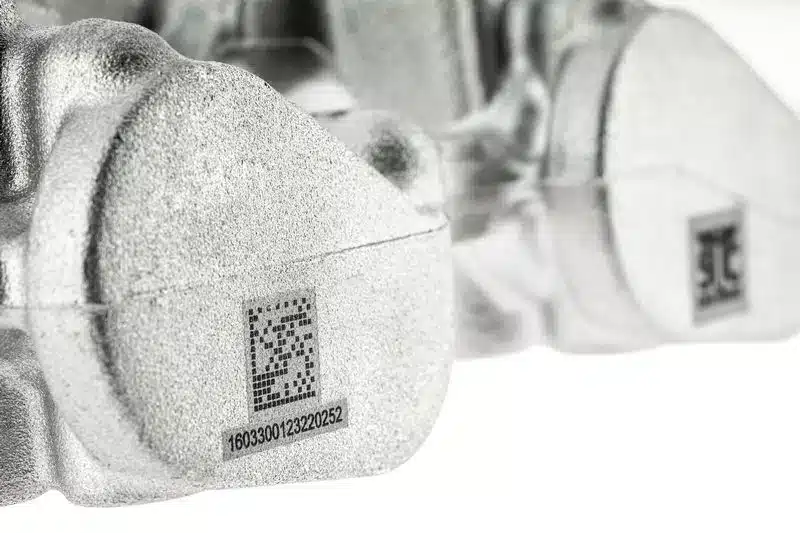 Maschine zum Markieren von Aluminium