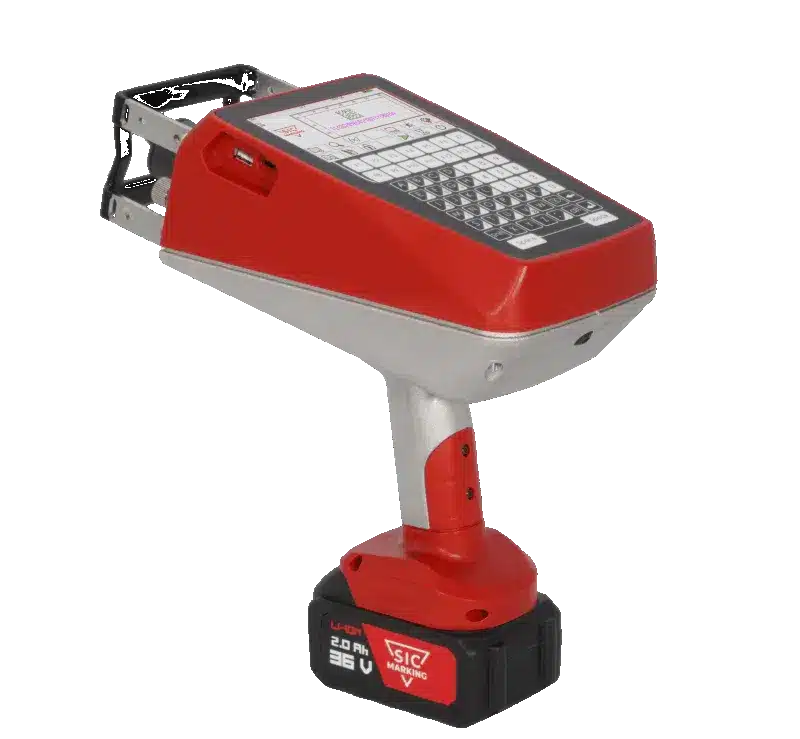 Nadelprägung, Markierpistole E-Mark EVO