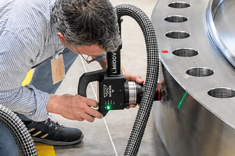 Direktmarkierung mobil direkt am Bauteil